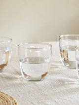 Next Nkuku Set of 4 Clear Pani Tumbler Glasses- Buy online at McGrocer