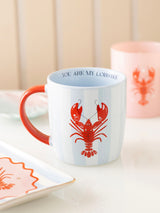 Next Something Different Blue You Are My Lobster Striped Mug 350ml- Buy online at McGrocer