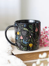 Next Something Different Black Midnight Bloom Print Mug 350ml- Buy online at McGrocer