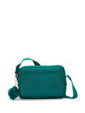 Kipling Green Abanu M crossbody bag - British product