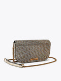 Kurt Geiger London small Chelsea crossbody bag in brown (British brand)