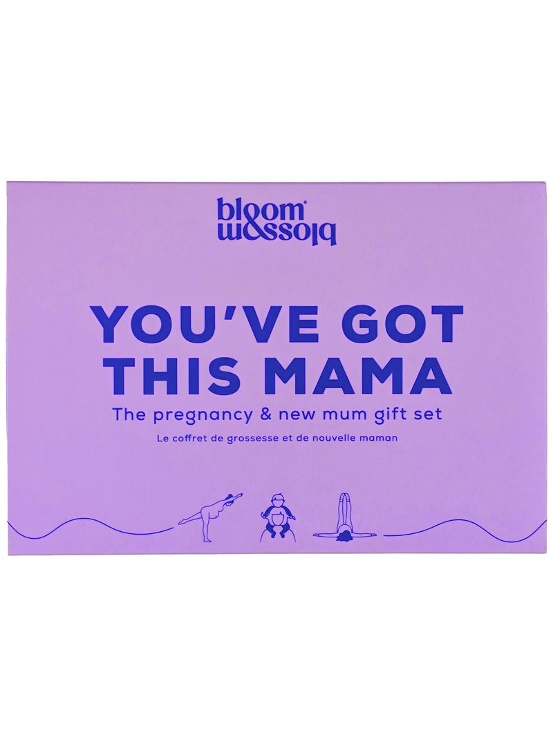 Bloom & Blossom pregnancy gift set trio, UK version