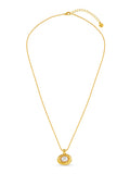 Orelia London gold tone molten pearl necklace, imported from the UK