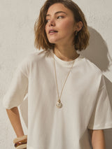 Next Gold Tone Detail Pendant Necklace- Buy online at McGrocer