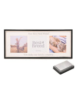 Next Widdop White Paw Print Photo Frame with Ink Pad- Buy online at McGrocer