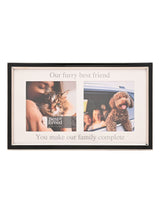 Next Widdop White Our Furry Best Friend 2 Aperture Photo Frame- Buy online at McGrocer