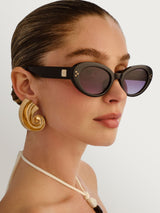 Next Le Specs Black Tootsie Sunglasses- Buy online at McGrocer