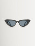 Le Specs Hypnosis cat-eye sunglasses black midsize - British product