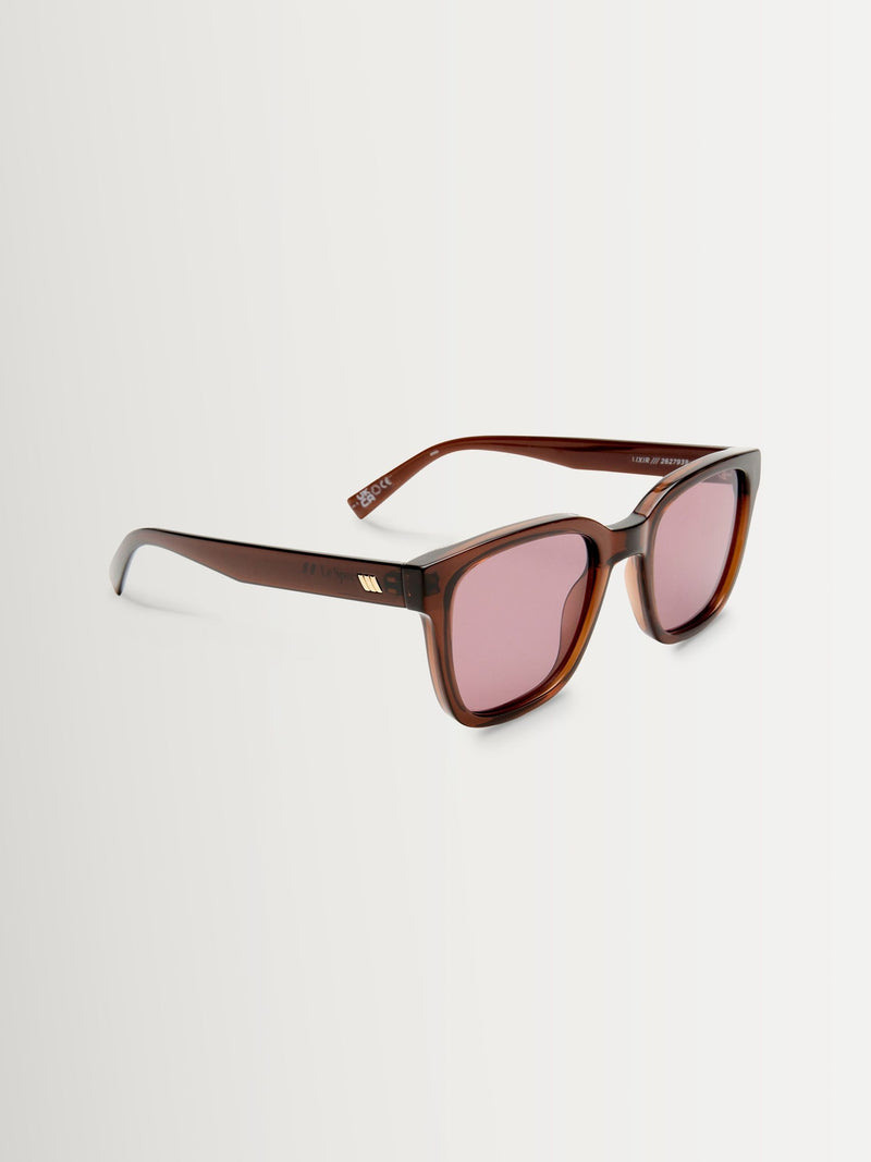 Le Specs Brown Elixir sunglasses (British brand)