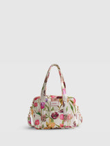 Next River Island Cream Tulip Print Holdall- Buy online at McGrocer