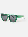Oliver Bonas green crystal cat eye sunglasses, UK version