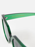 Oliver Bonas green crystal cat eye sunglasses, UK version