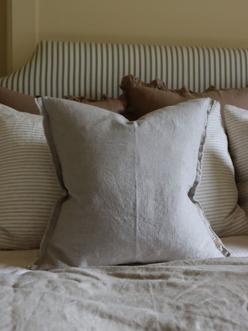 Ellenvale Interiors Esmee linen cushion cover 45x45cm imported from the UK