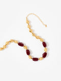 Mint Velvet red resin chunky beaded necklace (British brand)