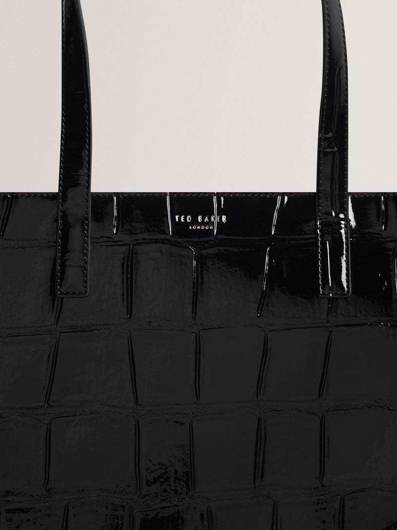 Ted Baker Vivvien handbag extra large croc effect - British product