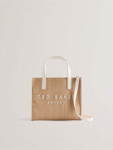 Next Ted Baker Cream Paolina Faux Raffia Small Icon Bag- Buy online at McGrocer