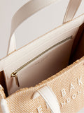 Ted Baker Paolina faux raffia small handbag, imported from the UK