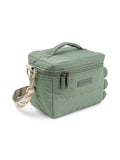 Done by Deer green quilted insulated lunch bag, imported from the UK
