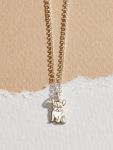 Next Posh Totty Designs Personalised Pet Dog Dinky Charm Necklace 18'' Chain- Buy online at McGrocer