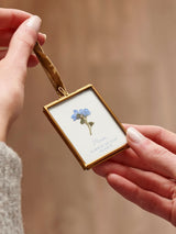Next Posh Totty Designs Personalised In Memory Forget Me Not Mini Hanging Decoration- Buy online at McGrocer