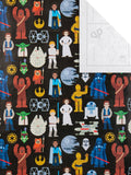 Hallmark Star Wars wrapping paper 3 rolls 2m each, imported from the UK