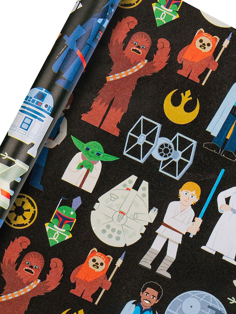 Hallmark Star Wars wrapping paper 3 rolls 2m each, imported from the UK