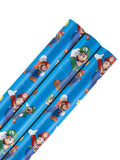 Hallmark Super Mario Bros wrapping paper 3 pack, UK version
