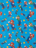 Hallmark Super Mario Bros wrapping paper 3 pack, UK version