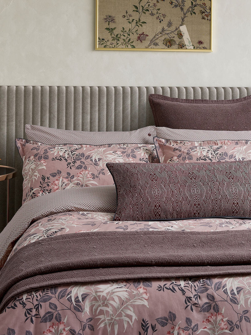Bedeck of Belfast Katara pillowcase pair 200 thread count cotton, imported from the UK