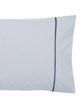 Bedeck of Belfast Indigo Kayah cotton pillowcase pair, UK version