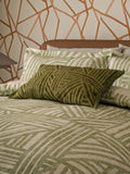 Harlequin Jade Crater cushion 60x40cm - British product