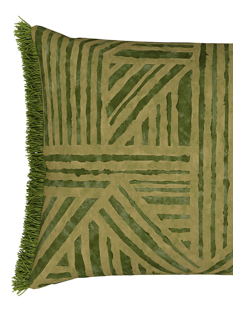 Harlequin Jade Crater cushion 60x40cm - British product