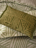 Harlequin Jade Crater cushion 60x40cm - British product