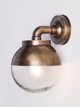 Next Nkuku Antique Brass Abeo Outdoor Wall Lamp- Buy online at McGrocer