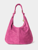 Next Joe Browns Pink Suede Hobo Bag Women's Handbag 41.5cm x 33cm- Buy online at McGrocer