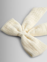 Next JoJo Maman Bébé Cream Large Cheesecloth Bow Hair Clip- Buy online at McGrocer