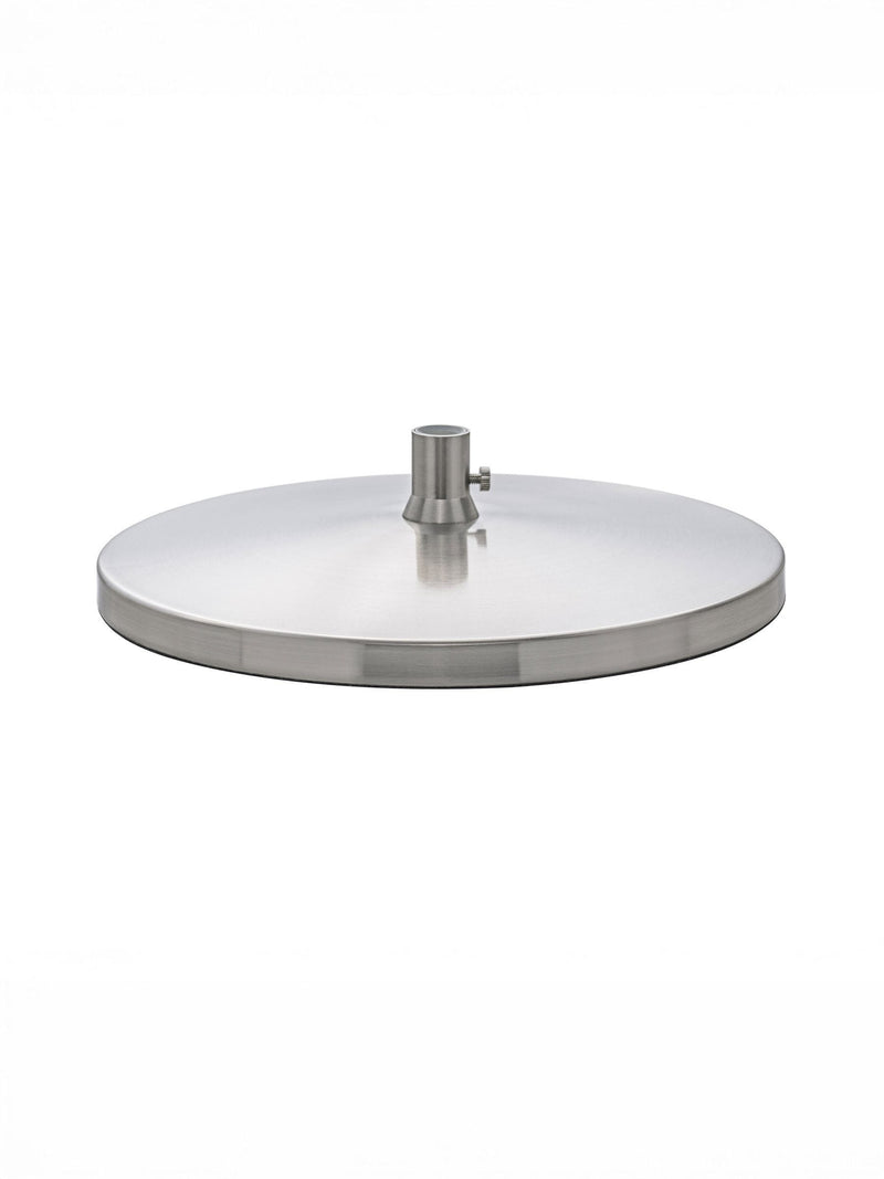 Daylight Company table base brushed steel (British brand)
