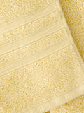 Catherine Lansfield yellow bath sheet towels set of 2 (British brand)