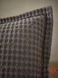 Jaipur waffle cushion grey 30x50cm, imported from the UK