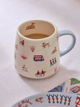 Next Cath Kidston Cream London Town Queenies Billie Mug- Buy online at McGrocer