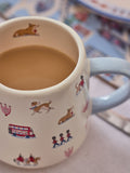 Cath Kidston Queenies Billie mug cream London town (British brand)