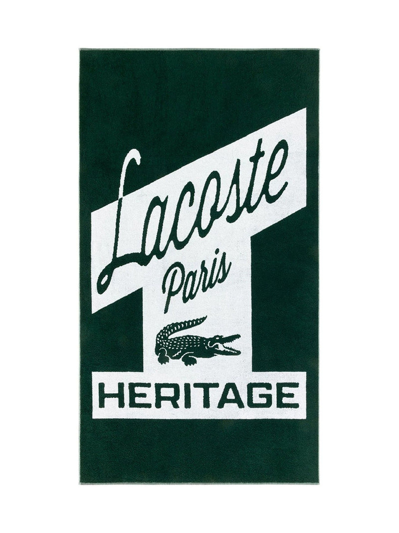 Lacoste Vert Retro beach towel 90x160cm - British product