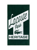 Lacoste Vert Retro beach towel 90x160cm - British product