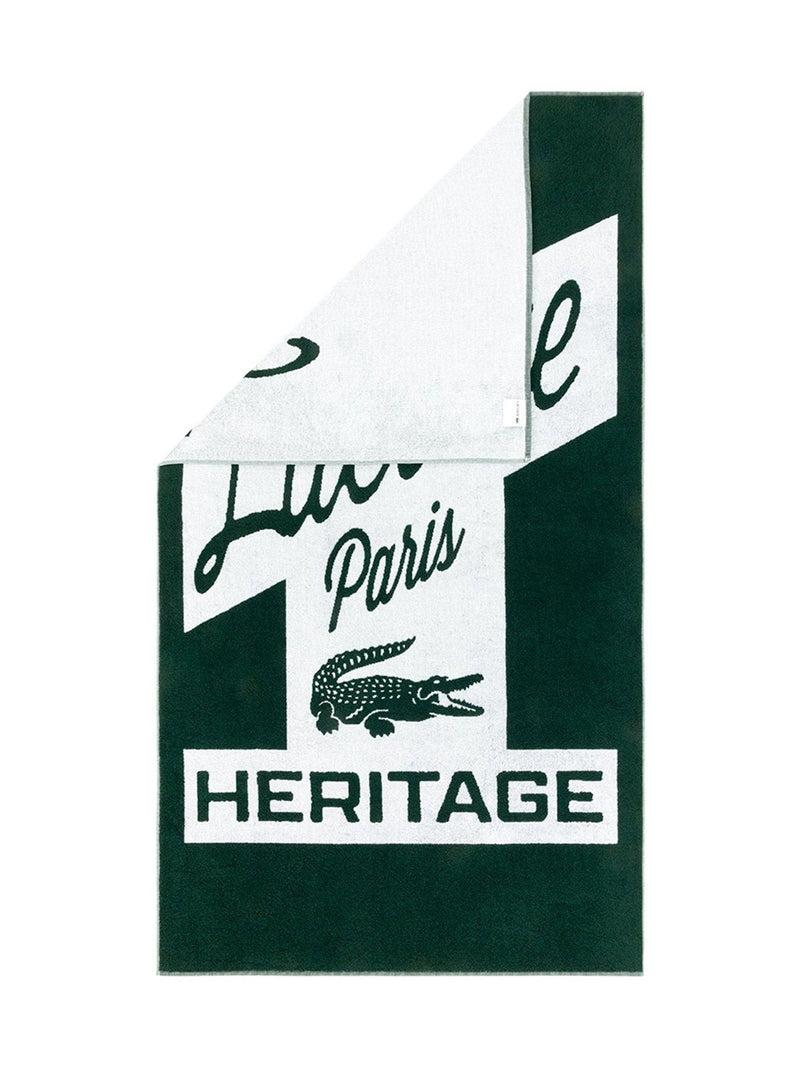 Lacoste Vert Retro beach towel 90x160cm - British product