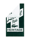 Lacoste Vert Retro beach towel 90x160cm - British product