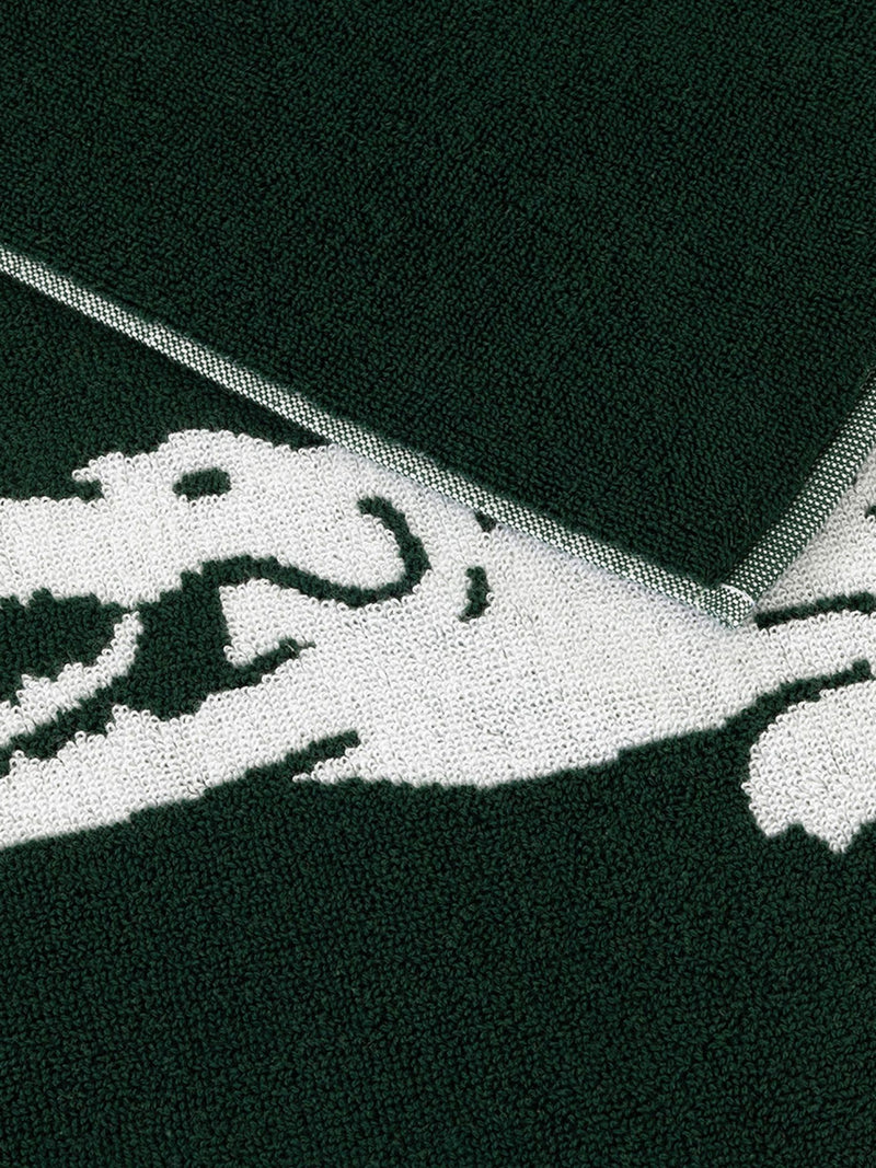 Lacoste Vert Retro beach towel 90x160cm - British product