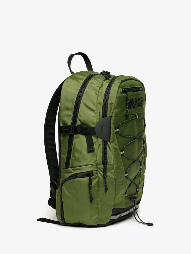 Superdry green outdoor logo backpack 28L, imported from the UK