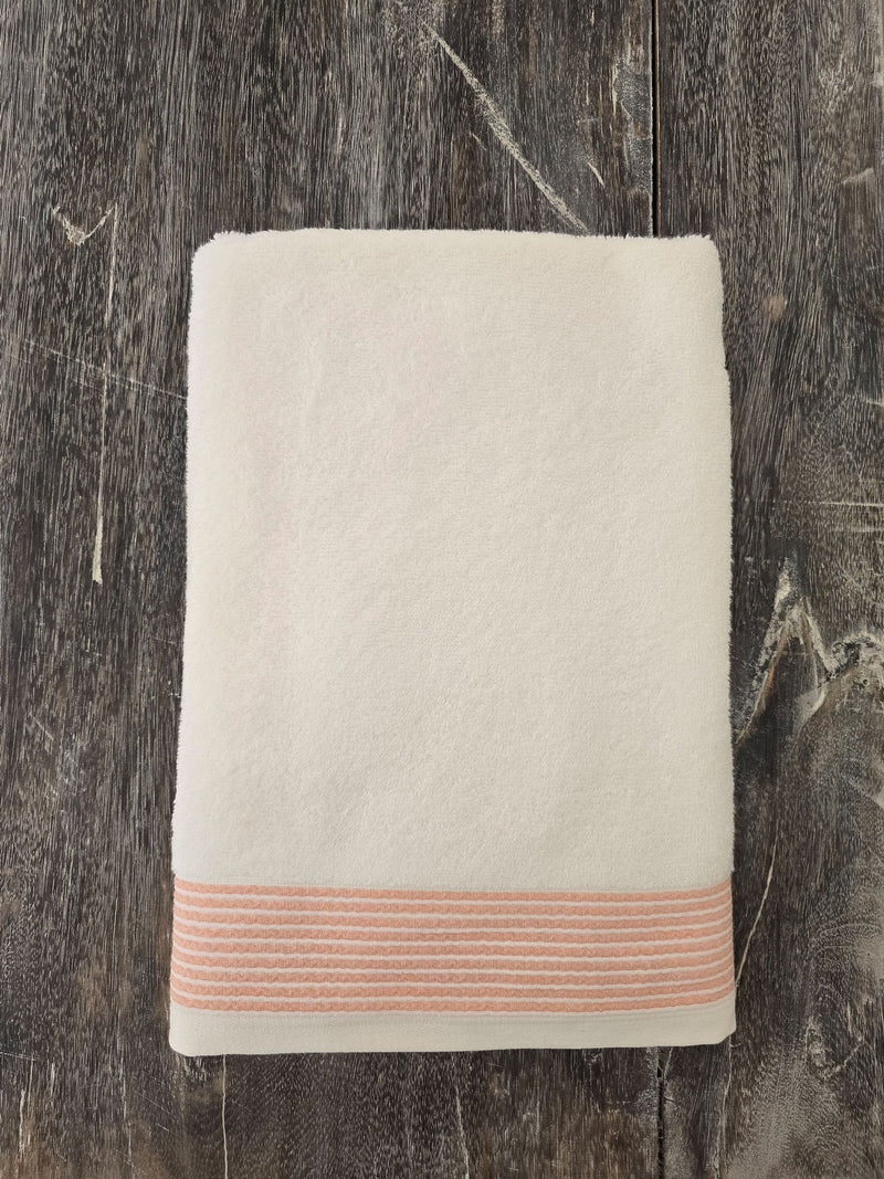 Casa Lusso 3 Piece Coral Reef Colourful Trinity Turkish Cotton Towels Set