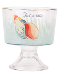 Yvonne Ellen clear glass dessert bowls set of 2, imported from the UK
