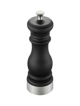 Next GEFU FLAVIO Salt or Pepper Mill Black or Silver Small- Buy online at McGrocer